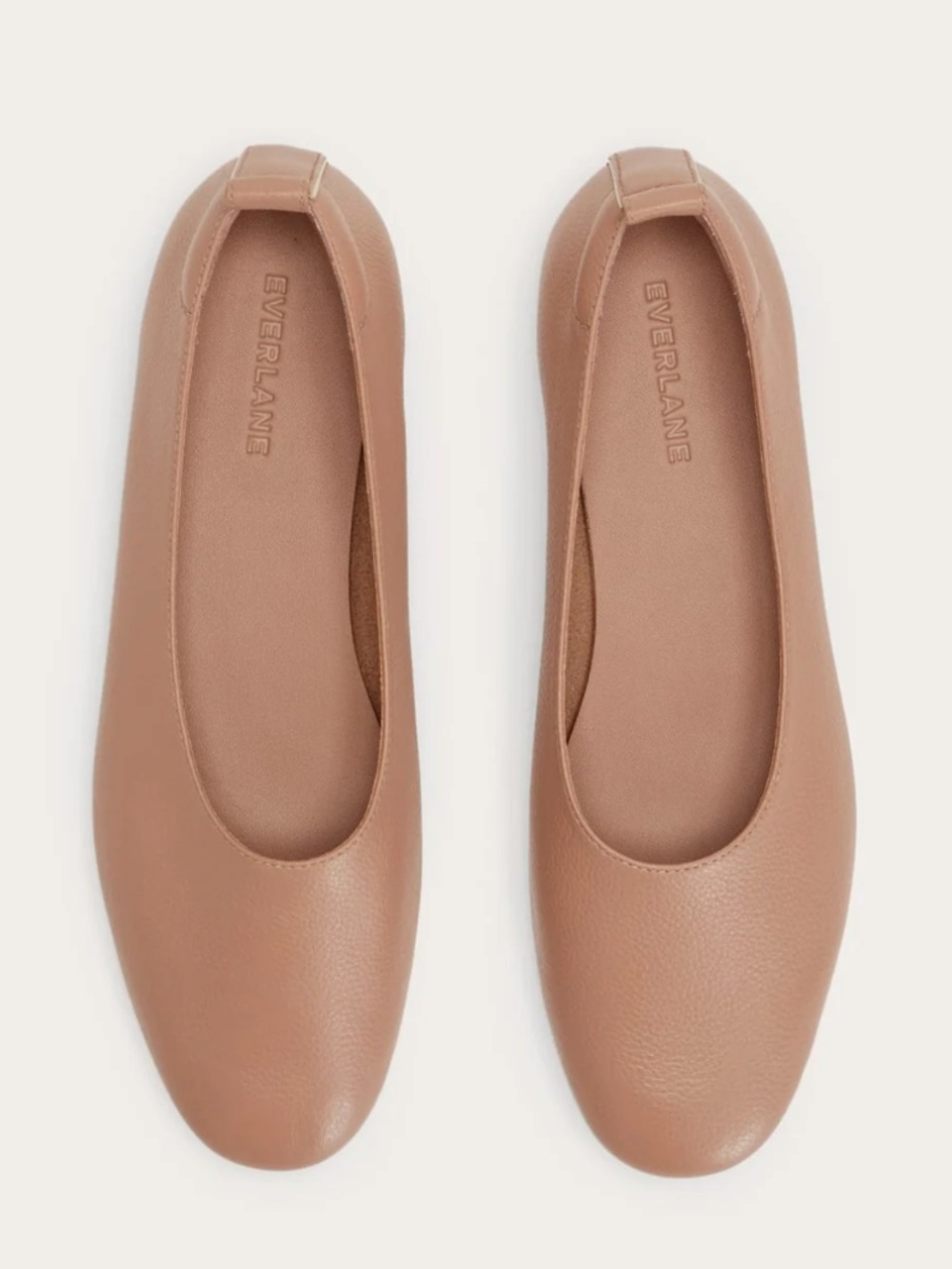 Everlane The Day Glove Flats, Size 9, Tan